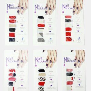 Retro Design Nail Stickers